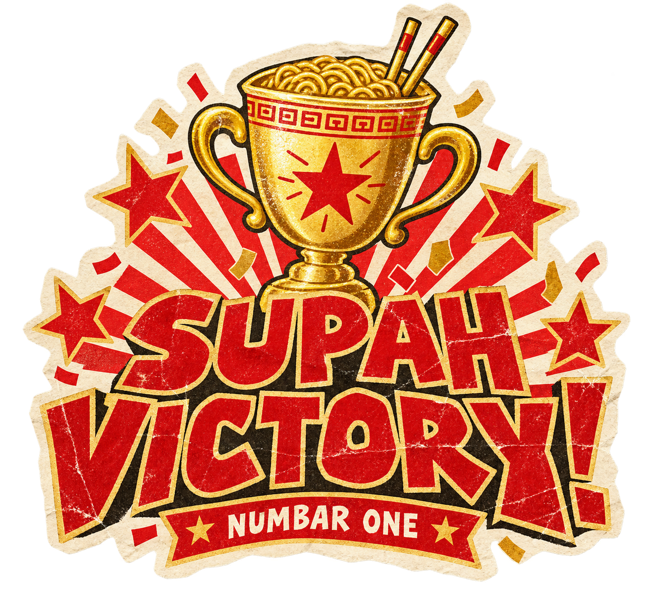 SUPAH VICTORY! NUMBAR ONE